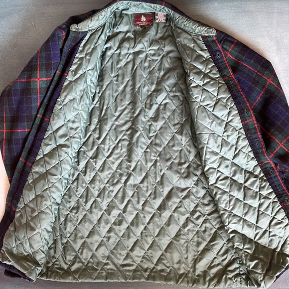 Vintage High Sierra Plaid Insulated Wool Shirt - Picture 9 of 10